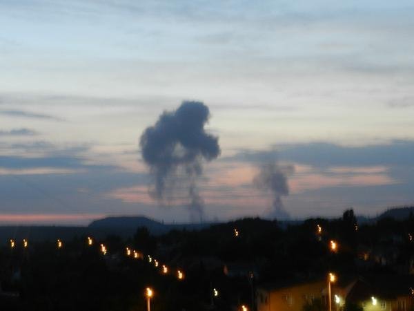 На Донецькому хімзаводі стався вибух. ФОТО. ВІДЕО