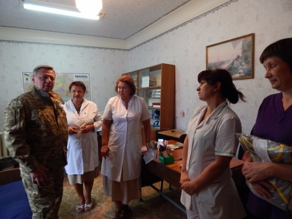 Делегація з Луцька відвідала лучан та волинян, які служать в зоні АТО. ФОТО