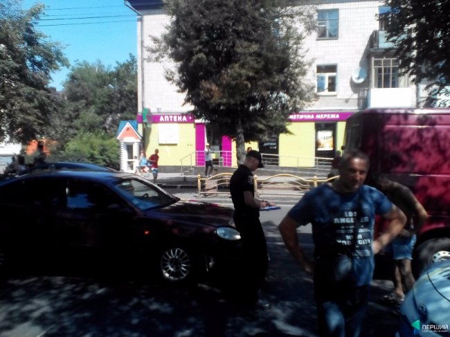 У центрі Луцька – затор через аварію