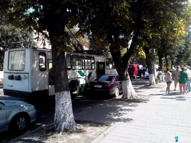 У центрі Луцька – затор через аварію