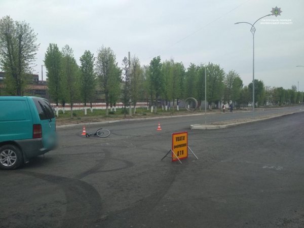 У Ковелі велосипедист потрапив під колеса автомобіля. ФОТО. ВІДЕО