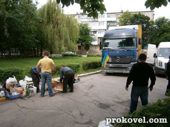 51-ій бригаді повезли гуманітарну допомогу. ФОТО