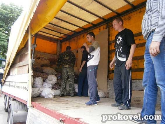 51-ій бригаді повезли гуманітарну допомогу. ФОТО