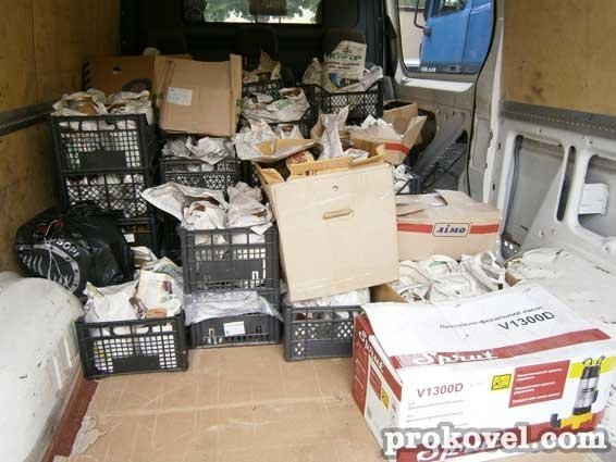 51-ій бригаді повезли гуманітарну допомогу. ФОТО