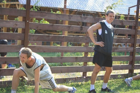 Львівський футбольний клуб тренується на Волині. ФОТО