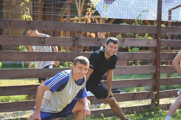 Львівський футбольний клуб тренується на Волині. ФОТО