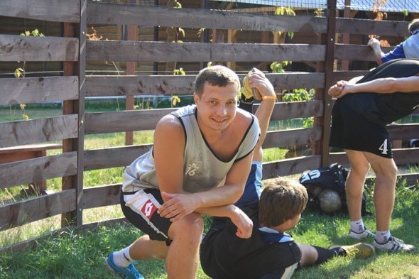 Львівський футбольний клуб тренується на Волині. ФОТО