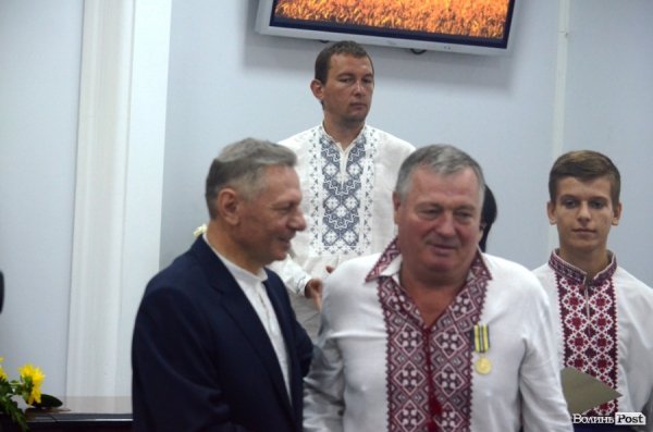 Кого нагороджували в Луцькраді. ФОТО