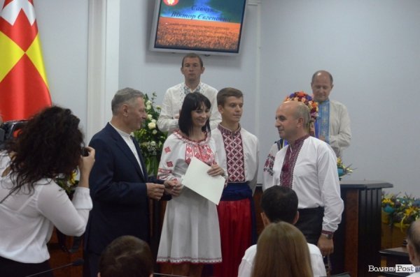 Кого нагороджували в Луцькраді. ФОТО