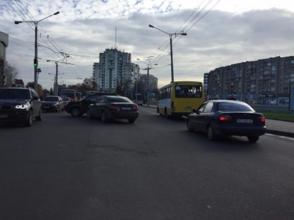 У центрі Луцька трапилася ДТП