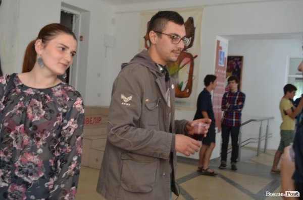 У Луцьку ‒ виставка абстрактного живопису. ФОТО