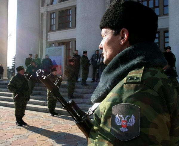 Пройшла «інавгурація» лідера бойовиків Захарченка. ФОТО