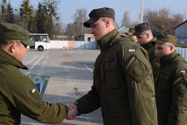 У луцьких нацгвардійців – «дембель». ФОТО