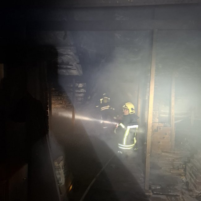 На Волині горіли житловий будинок, дача та сіно