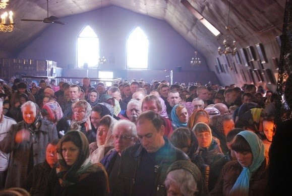 Чистий четвер у луцькому храмі. ФОТО