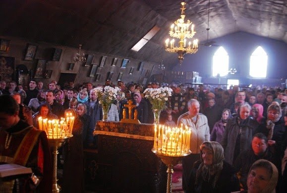 Чистий четвер у луцькому храмі. ФОТО