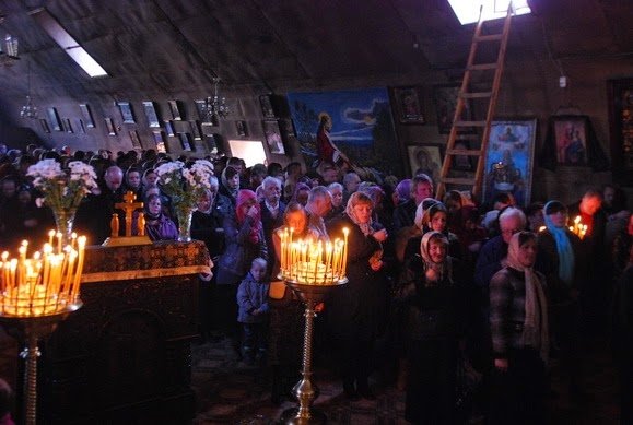 Чистий четвер у луцькому храмі. ФОТО