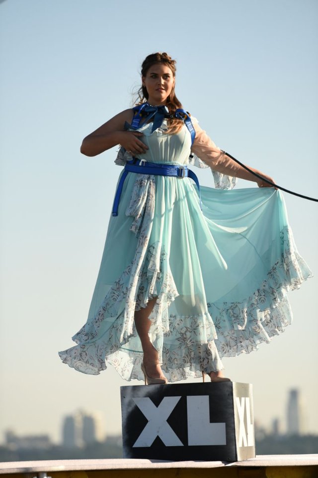 На шоу «Модель XL» волинянка позуватиме під водою та дефілюватиме на висоті. ФОТО