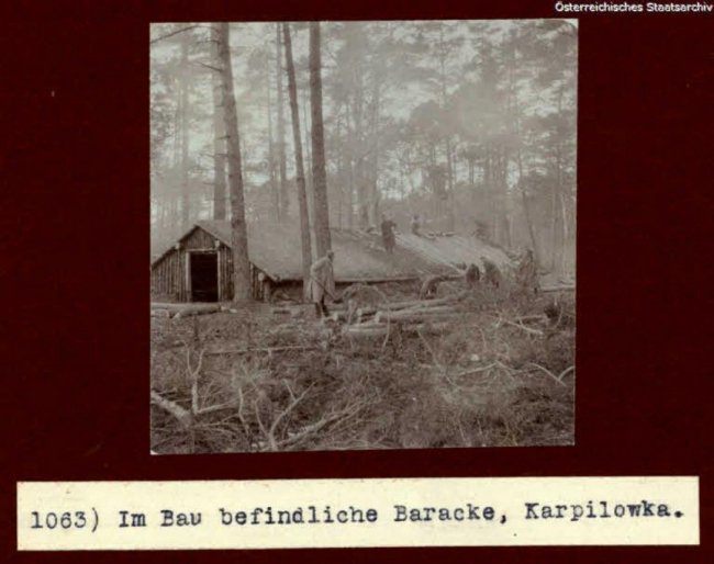 Село на Волині у часи Першої світової війни. РЕТРОФОТО
