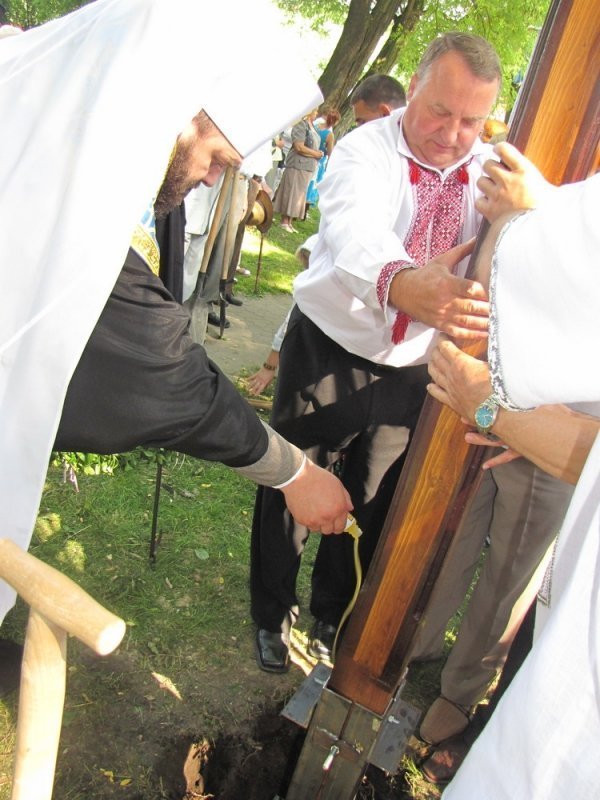 У місті на Волині збудують новий храм. ФОТО. ВІДЕО