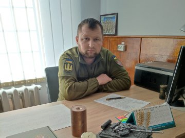 Після поранення в бою офіцер служить у ТЦК на Волині