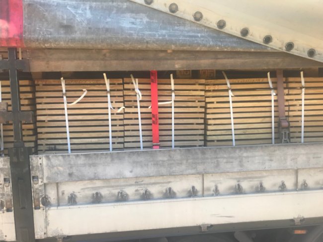 На «Ягодині» у волинського підприємця вилучили вантажівку з деревиною