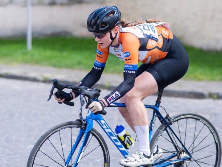 Луцька велогонщиця здобула дві медалі на чемпіонаті України. ФОТО