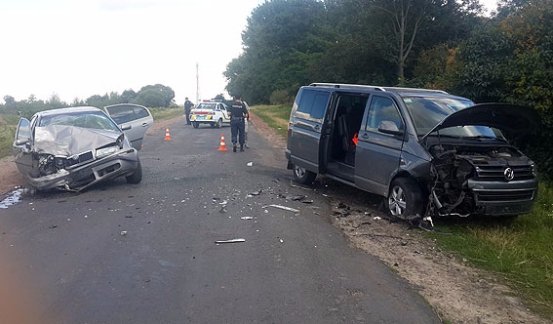 У ДТП на Волині постраждали троє дітей. ФОТО