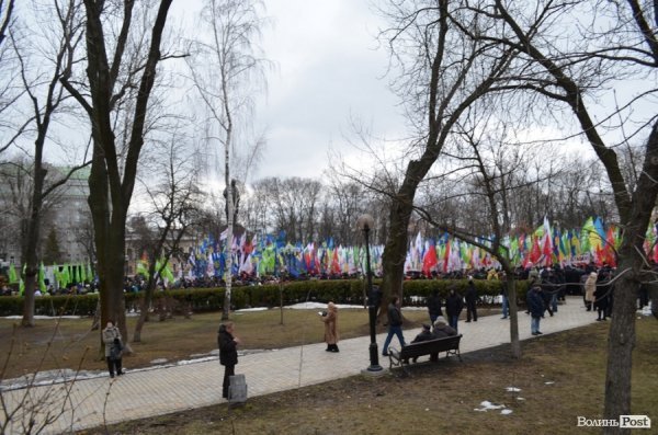 Акція протесту в Києві. ФОТО