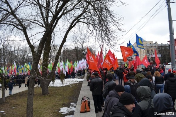 Акція протесту в Києві. ФОТО