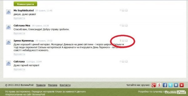 Читачі «ВолиньPost»  можуть казати своє «фе!» або «люкс!»