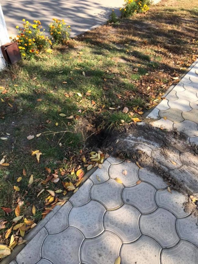 Вандали серед ночі зробили рейвах у центрі міста на Волині. ФОТО