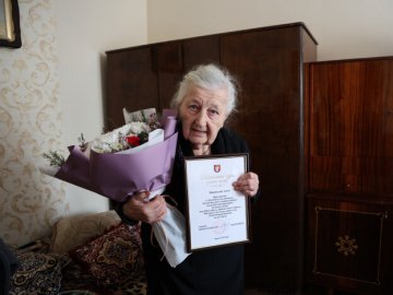 Лучанка Ольга Григор’єва відзначила 100-літній ювілей