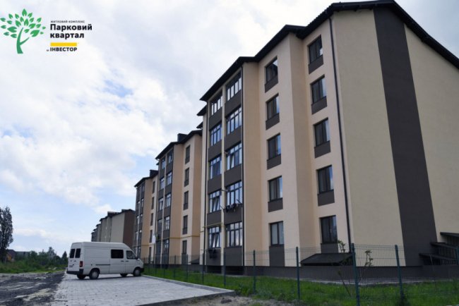 ЖК «Парковий квартал», який у Ковелі зводить «Інвестор», зазеленів. ФОТО