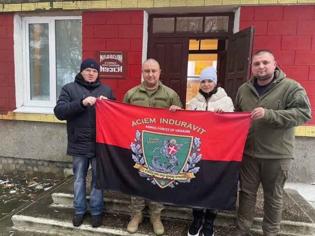 У музеї селища на Київщині відкрили експозицію, присвячену волинській 14 ОМБр. ФОТО