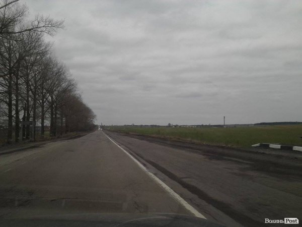 Ремонт дороги Луцьк-Львів. ФОТО