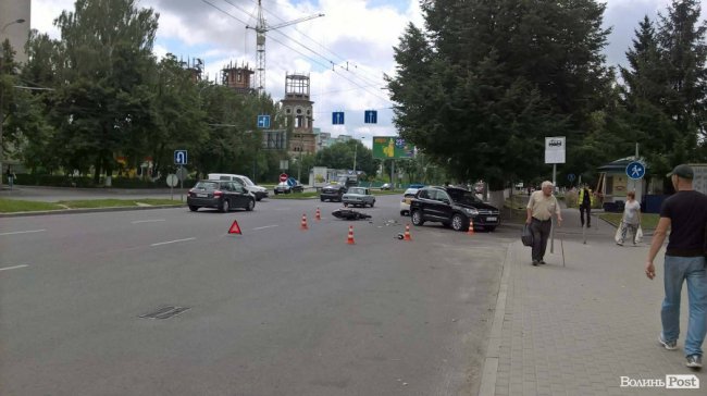 У Луцьку - ДТП на Соборності