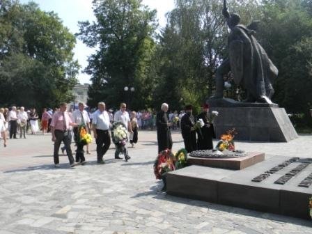 Ковель відзначив 70-ту річниця визволення Волині від фашистських загарбників. ФОТО