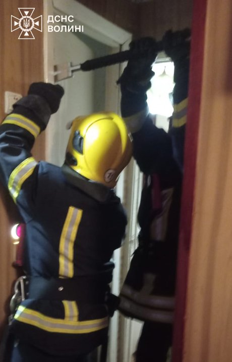 У Ковелі рятувальники визволяли жінку з туалету. ФОТО