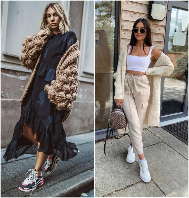 З чим носити кросівки на грубій підошві*