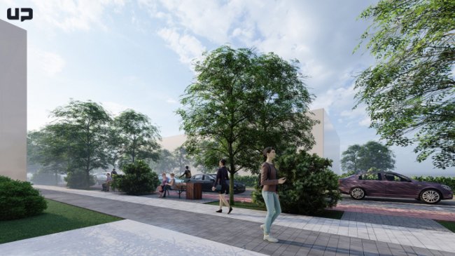 Показали, як може змінитися проспект Грушевського у Луцьку після реорганізації. ФОТО