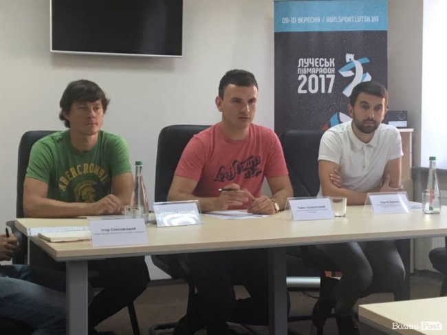 Зліва направо: Олександр Оришко, Тарас Скорупський, Сергій Карпюк