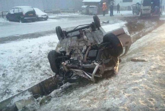 Автобус, який віз українців, потрапив у аварію в Словаччині