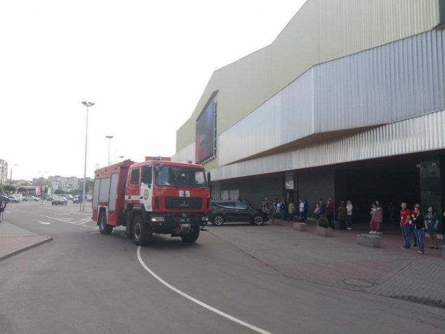 У «ПортCity» — протипожежні навчання. ФОТО