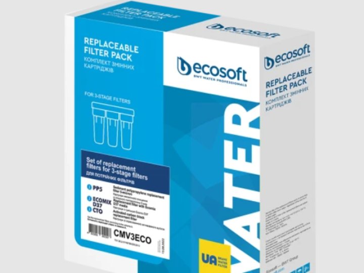 Картриджі для фільтрів води: як правильно вибрати та де придбати