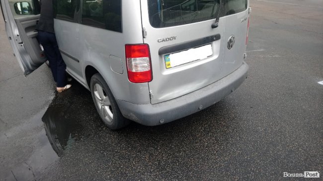 У центрі Луцька – аварія. ФОТО