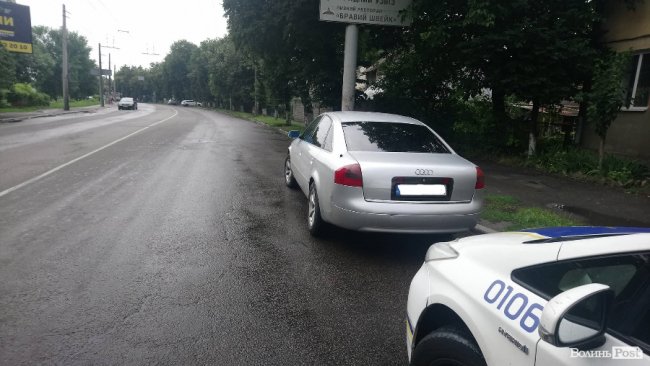 У центрі Луцька – аварія. ФОТО