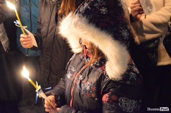 У Луцьку відбувся театралізований молебень. ФОТО