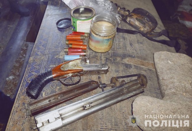 На Волині у дебошира вилучили зброю та боєприпаси