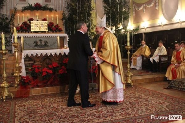 Як римо-католики Луцька святкували Різдво. ФОТО